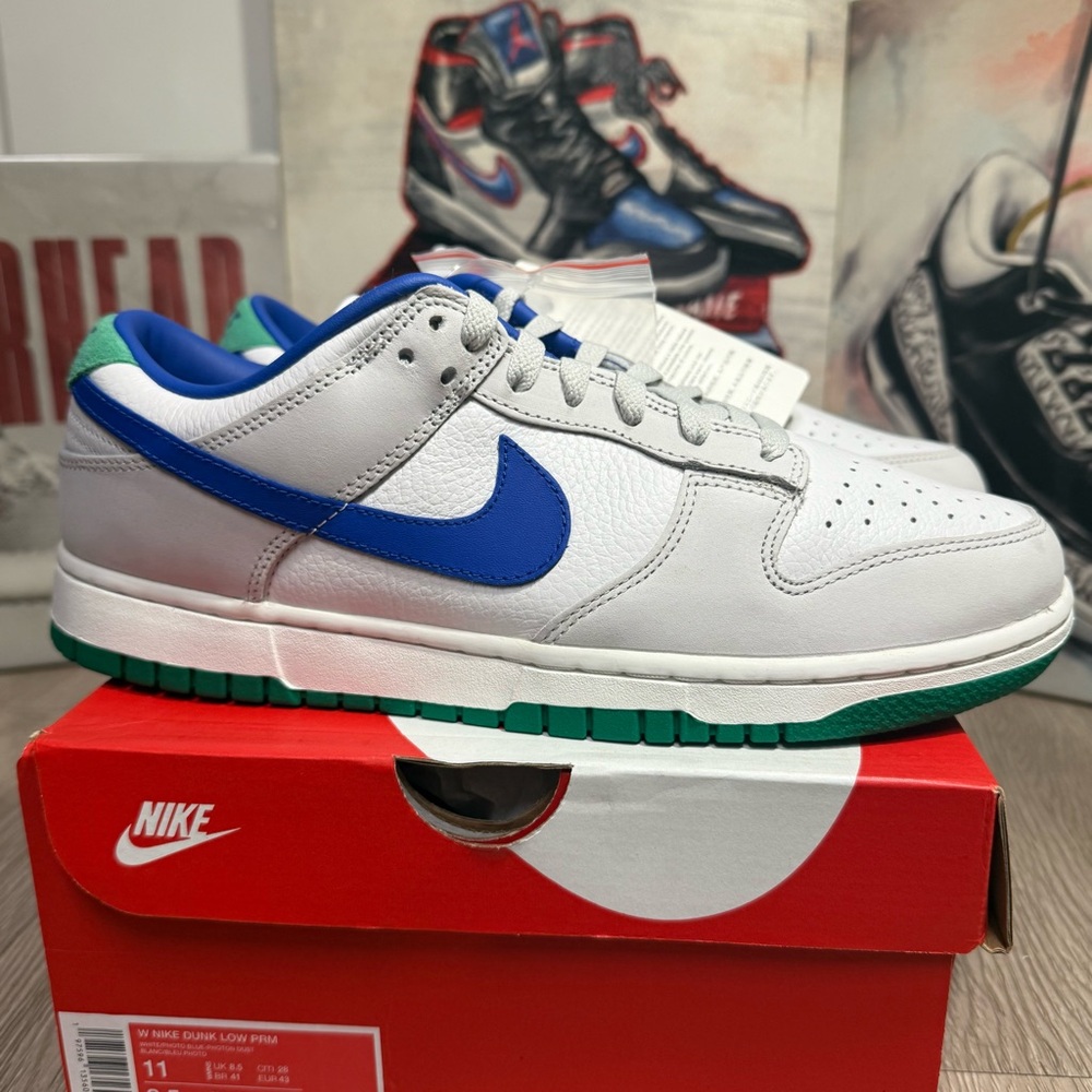 New Unisex Nike Dunk Low Tennis Classic Multi Sizes Grey Suede 7.5M, 8.5M, 9.5M
